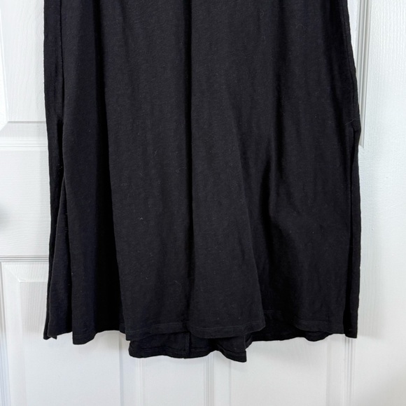 Torrid Black V-Neck Slub Knit Midi T-Shirt Dress Size Medium (10)  NEW - Picture 4 of 7